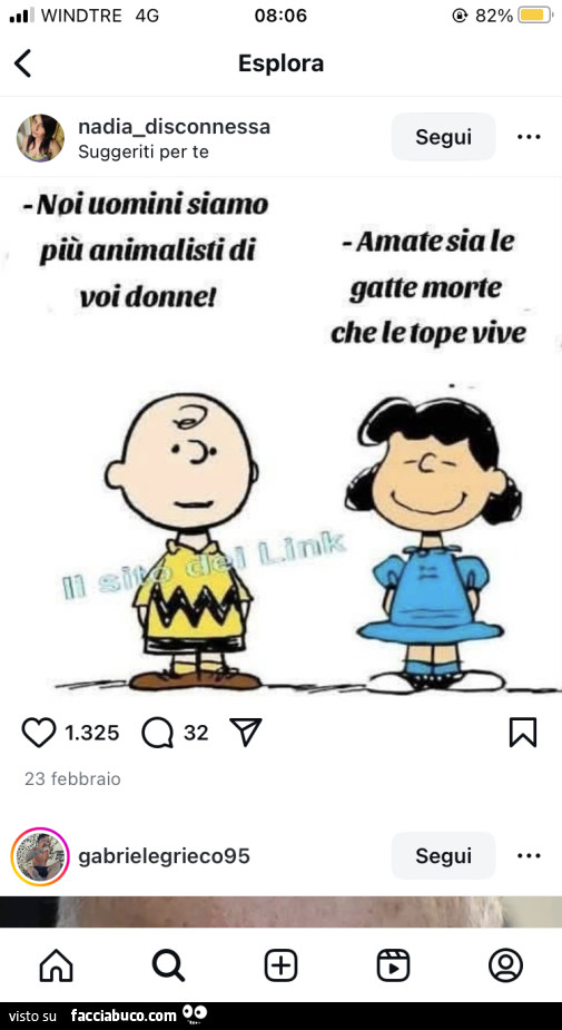 Noi uomini siamo più animalisti di voi donne. Amate sia le gatte morte che le tope vive