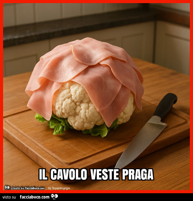 Il cavolo veste praga