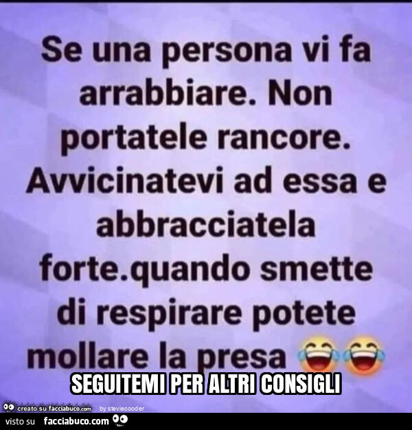 Seguitemi per altri consigli