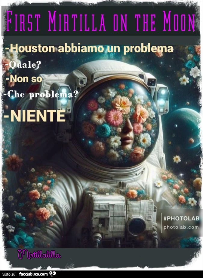 On the moon