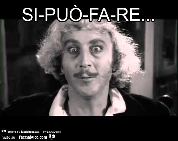 Si-può-fa-re