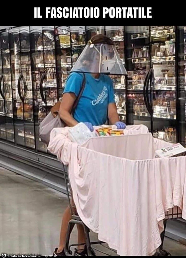 Il fasciatoio portatile