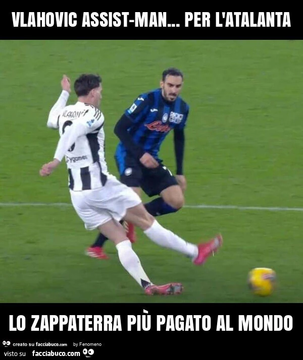 Vlahovic assist-man&hellip; per l'atalanta lo zappaterra più pagato al mondo