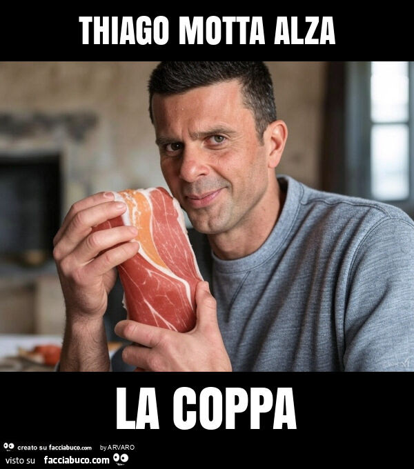 Thiago motta alza la coppa