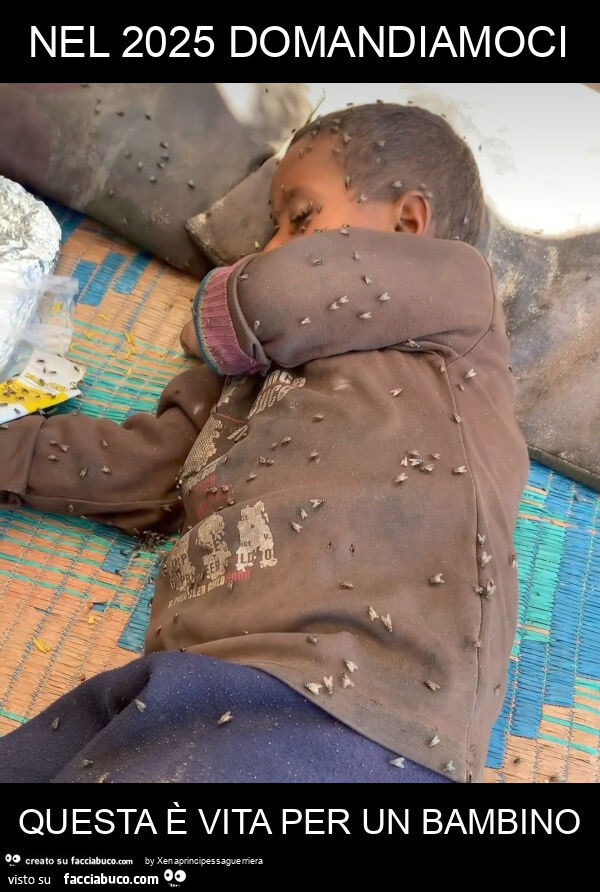 Nel 2025 domandiamoci questa è vita per un bambino