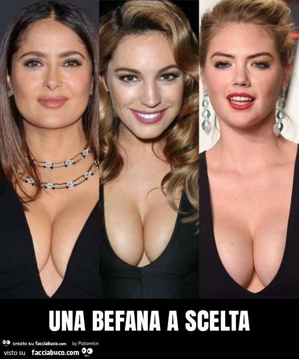 Una befana a scelta