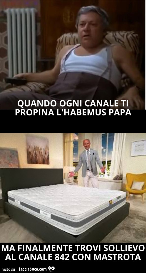 Meme nuovo Papa