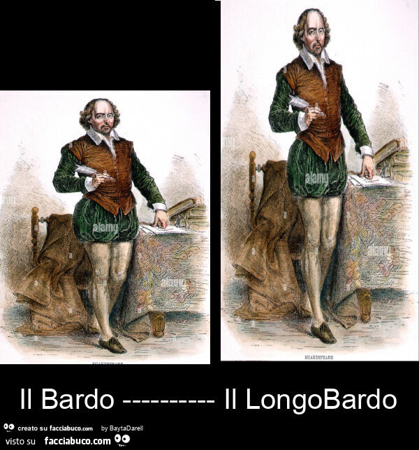 Il bardo ---------- il longobardo