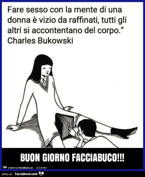 Buon giorno facciabuco
