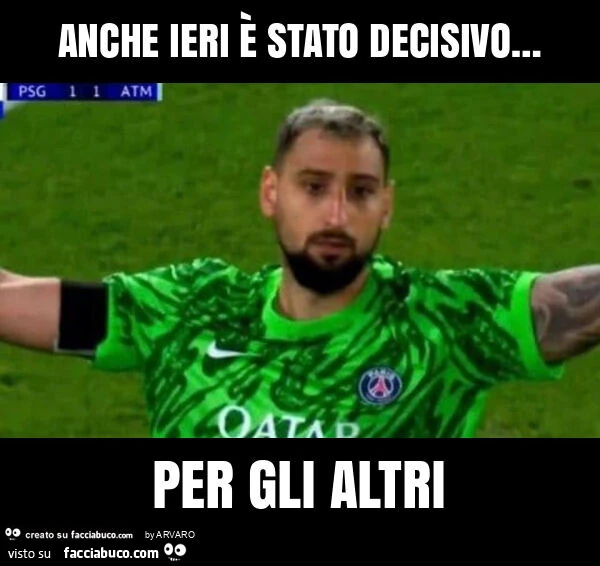 Anche ieri è stato decisivo&hellip; per gli altri