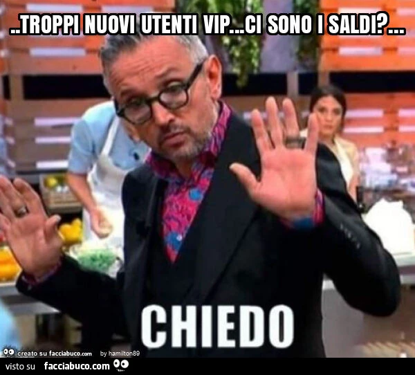 Troppi utenti vip&hellip; ci sono i saldi?