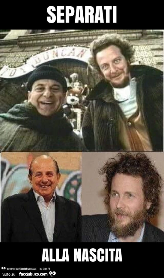 Separati alla nascita