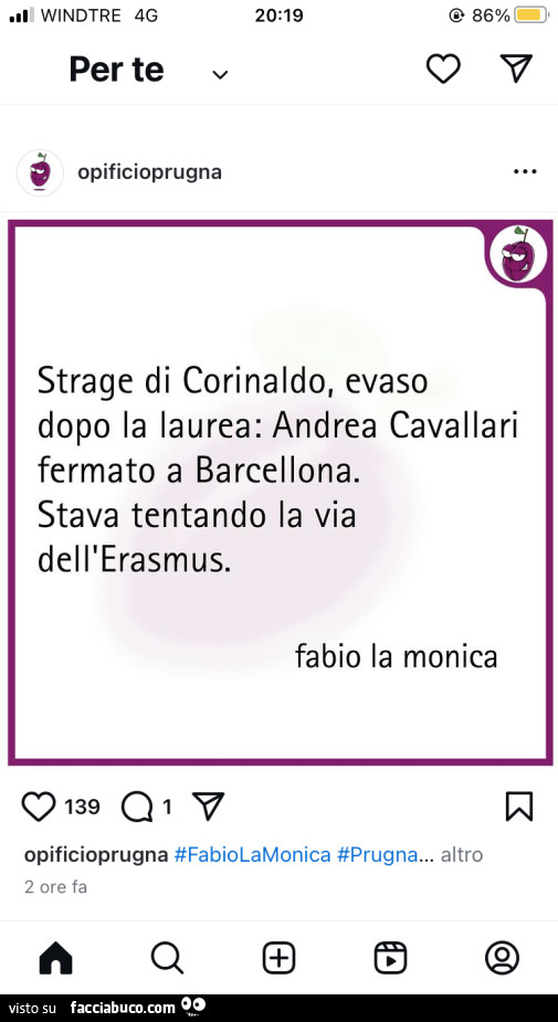 Strage di corinaldo, evaso dopo la laurea: andrea cavallari fermato a barcellona. Stava tentando la via dell'erasmus