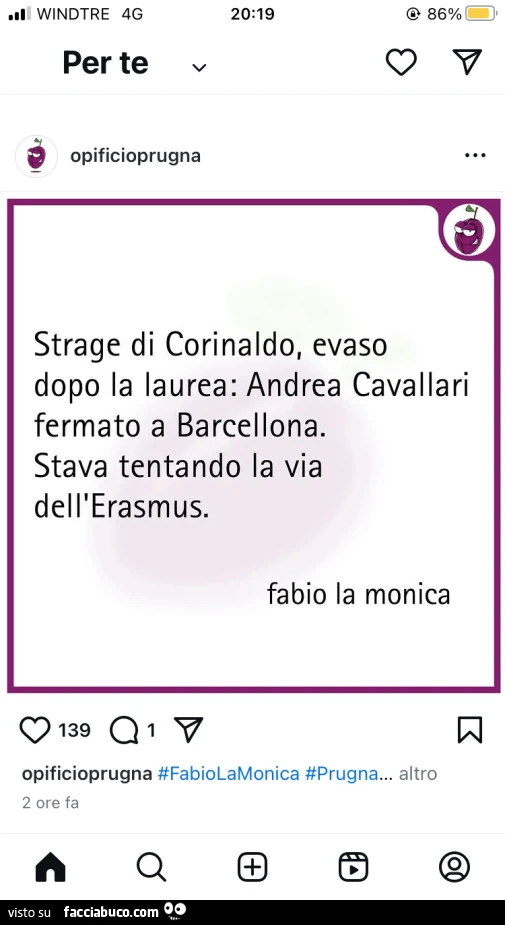 Strage di corinaldo, evaso dopo la laurea: andrea cavallari fermato a barcellona. Stava tentando la via dell'erasmus