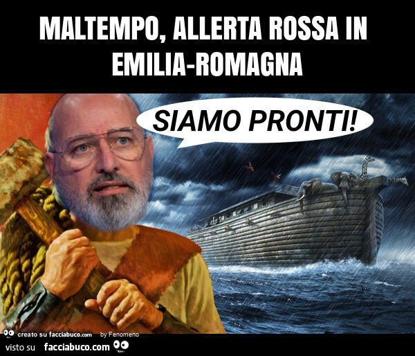 Maltempo, allerta rossa in emilia-romagna