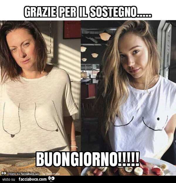 Grazie per il sostegno&hellip; buongiorno