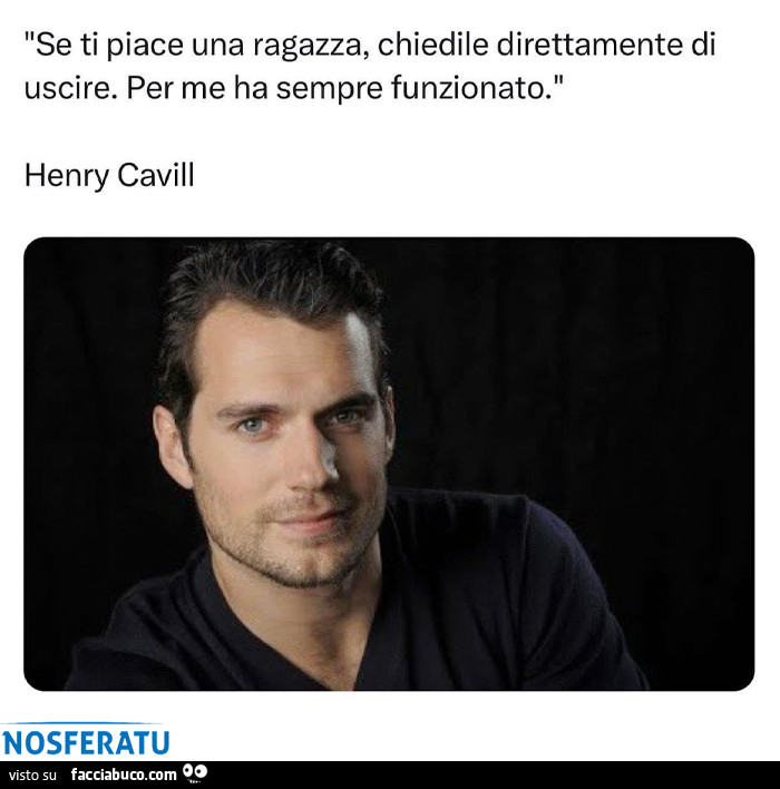 Henry Cavill e le ragazze