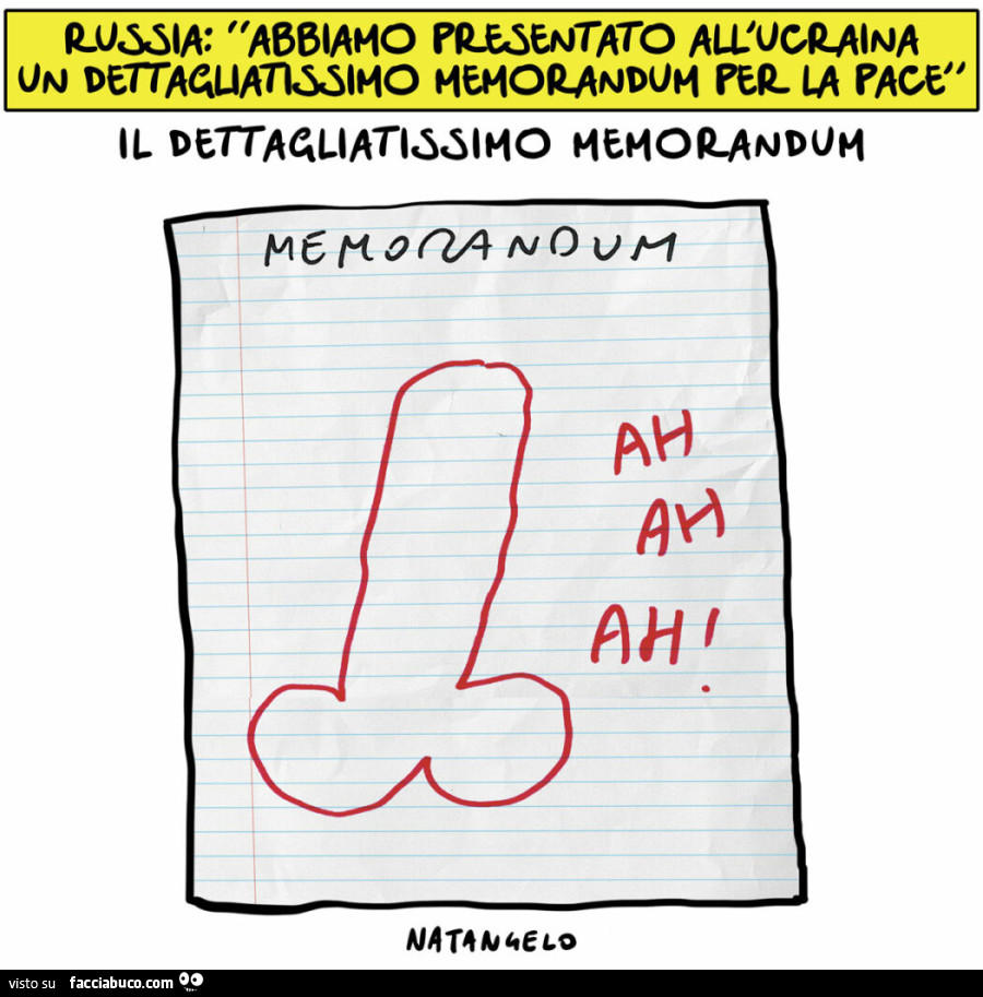 Russia, abbiamo presentato all'ucraina un dettagliatissimo memorandum sulla pace