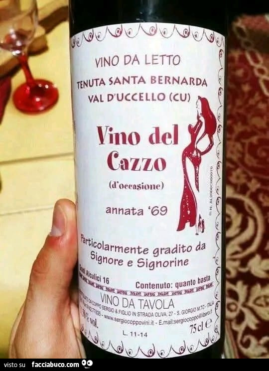 Vino eccitante