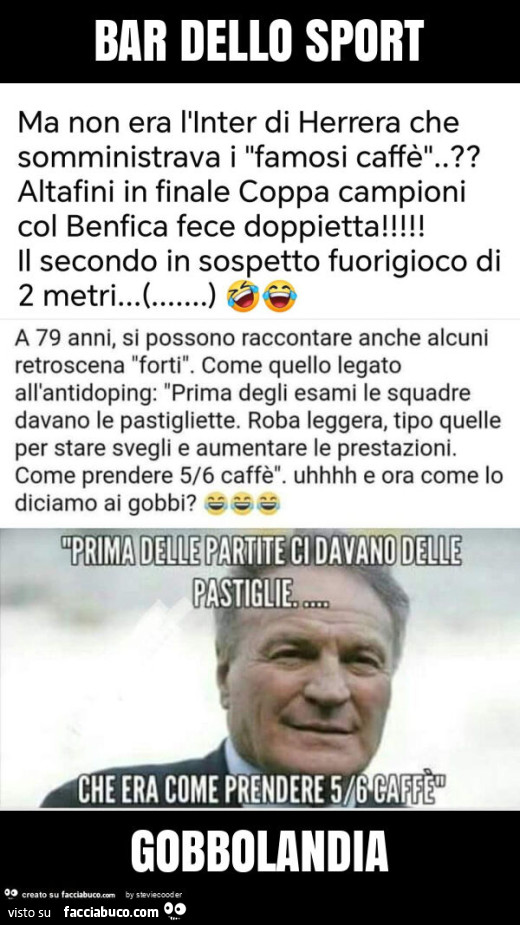 Bar dello sport gobbolandia