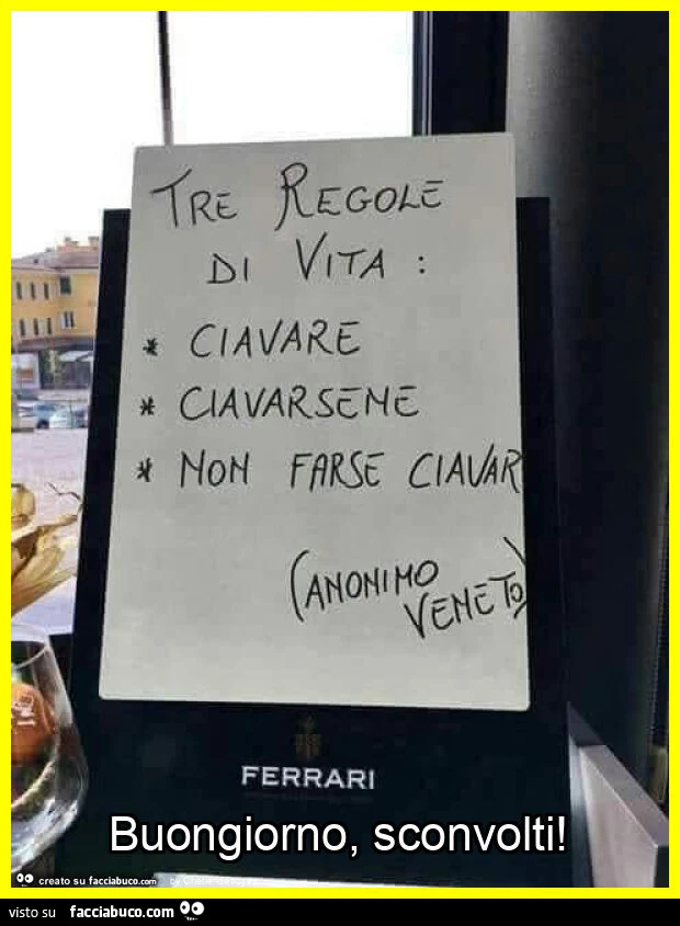 Buongiorno, sconvolti