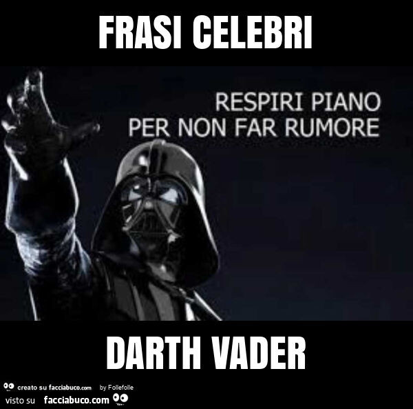 Frasi celebri darth vader