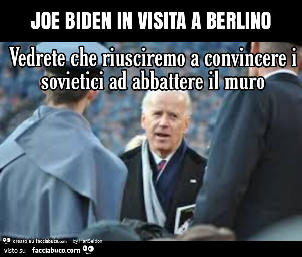 Joe biden in visita a berlino