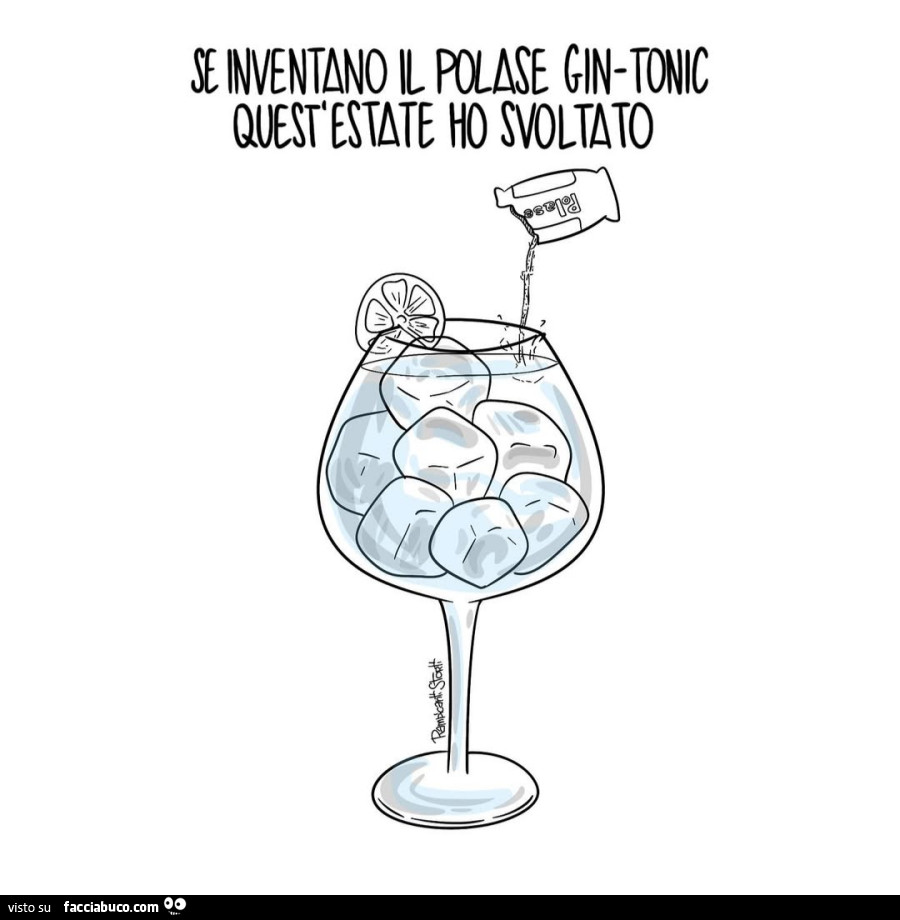 Se inventano il Polase Gin-Tonic quest'estate ho svoltato
