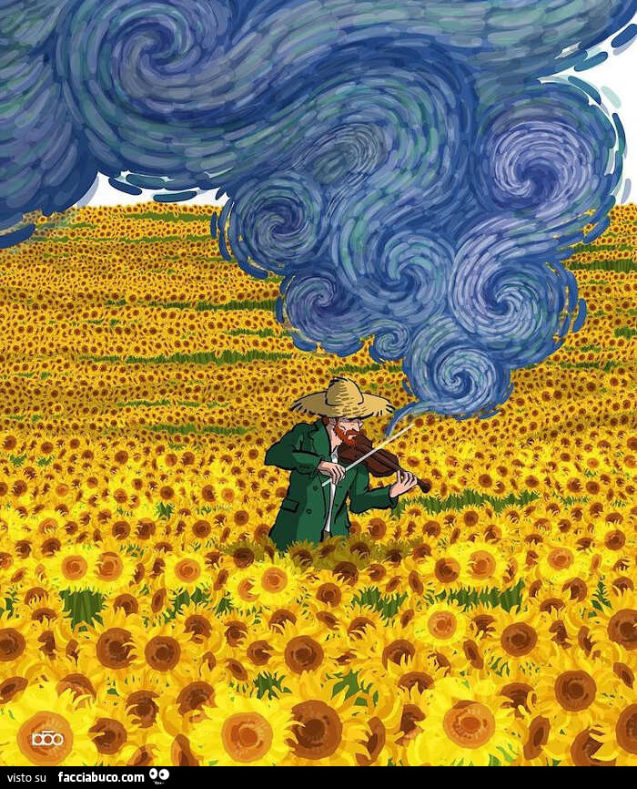 Il fumettista e illustratore Alireza Karimi Moghaddam, che ha reso omaggio al pittore con una serie di illustrazioni ispirate alla vita e ai lavori dell'artista