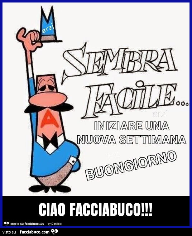 Ciao facciabuco