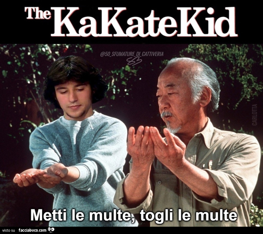 The Kakate Kid - Metti le multe, togli le multe