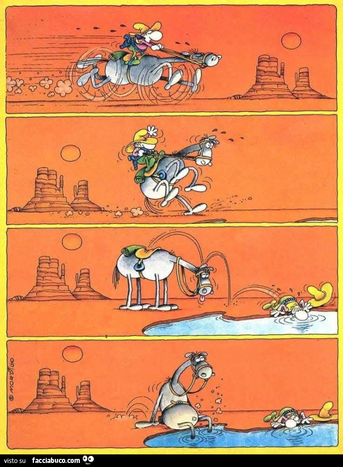 Il cavallo di mordillo