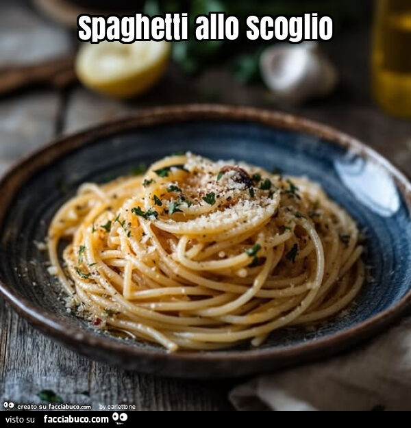 Spaghetti allo scoglio