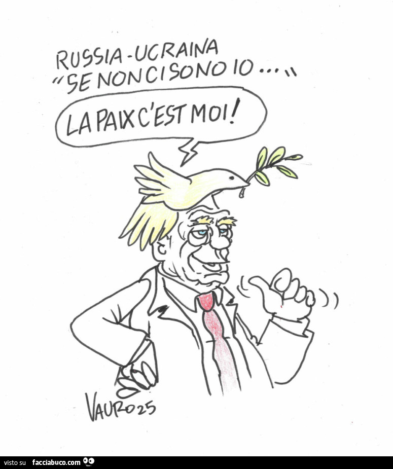 Russia Ucraina… se non ci sono io. La pax c'est moi