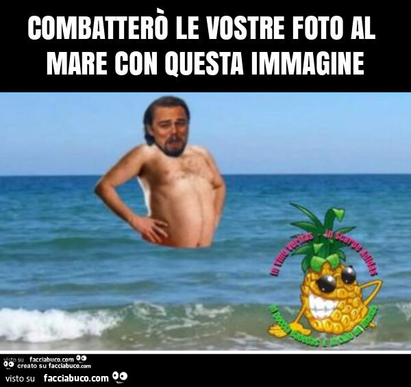 Combatterò le vostre foto al mare con questa immagine
