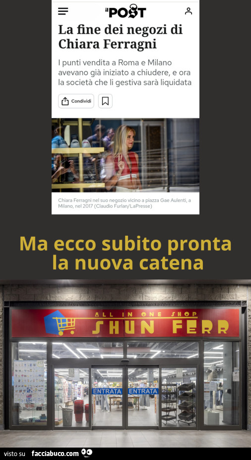 Meme chiara ferragni