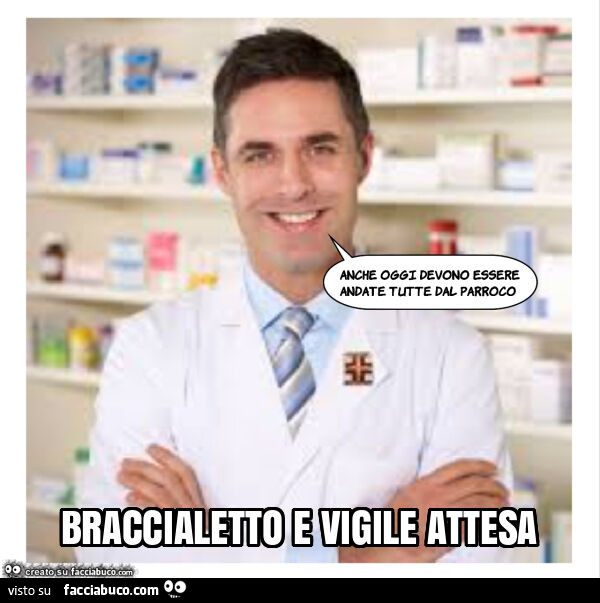 Braccialetto e vigile attesa