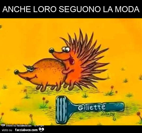 Anche loro seguono la moda