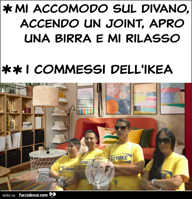 I commessi dell'Ikea