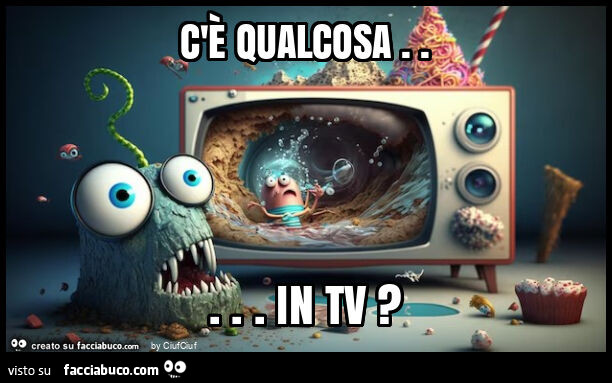 C'è qualcosa… in tv?