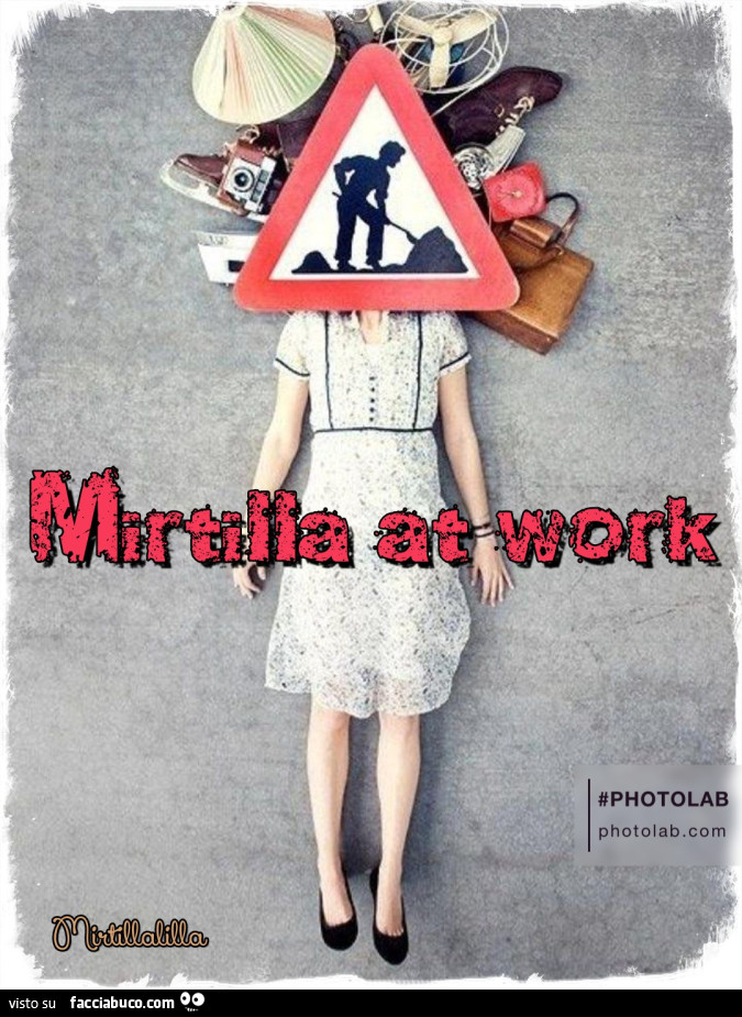 Mirtilla at work