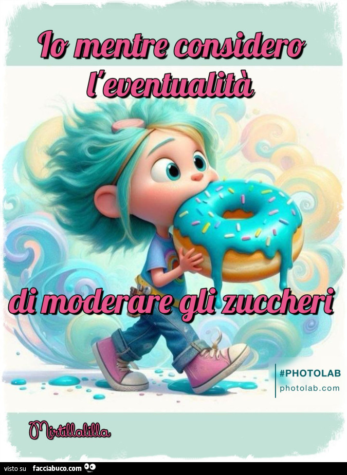 Moderare gli zuccheri