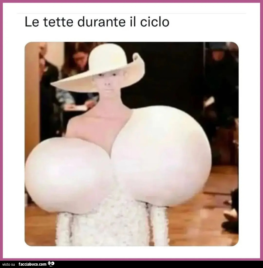 Le tette durante il ciclo