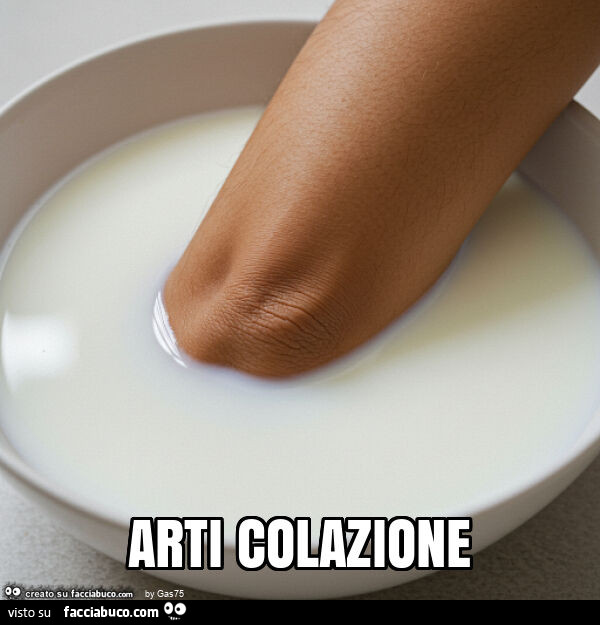 Arti colazione