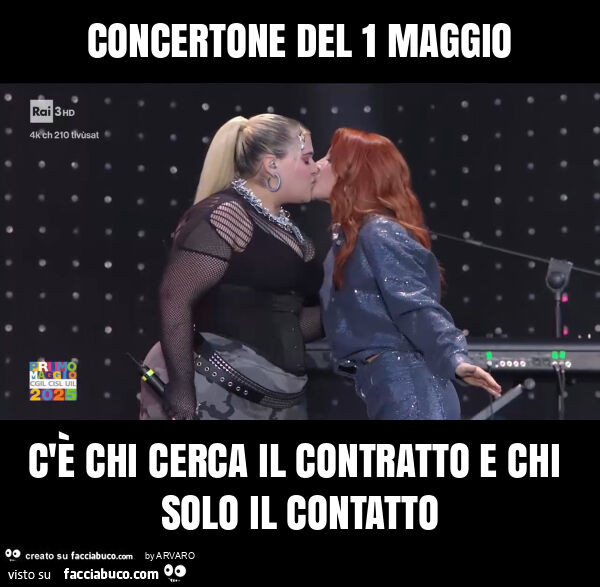 Concertone del 1 maggio c'è chi cerca il contratto e chi solo il contatto