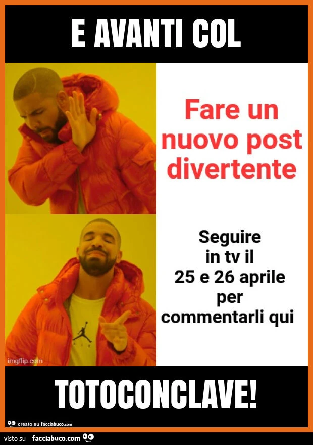 E avanti col totoconclave