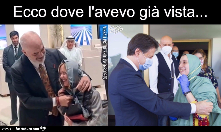 Ecco dove l'avevo già vista