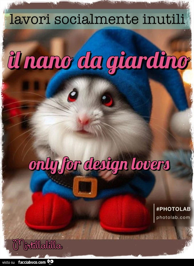 Il nano da giardino