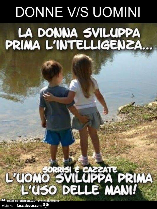 Donne v/s uomini