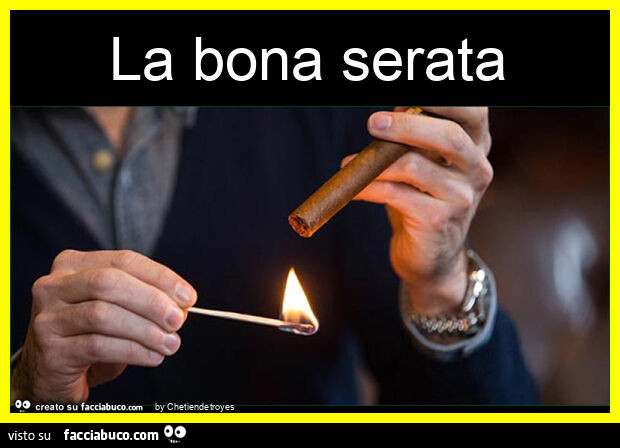 La bona serata